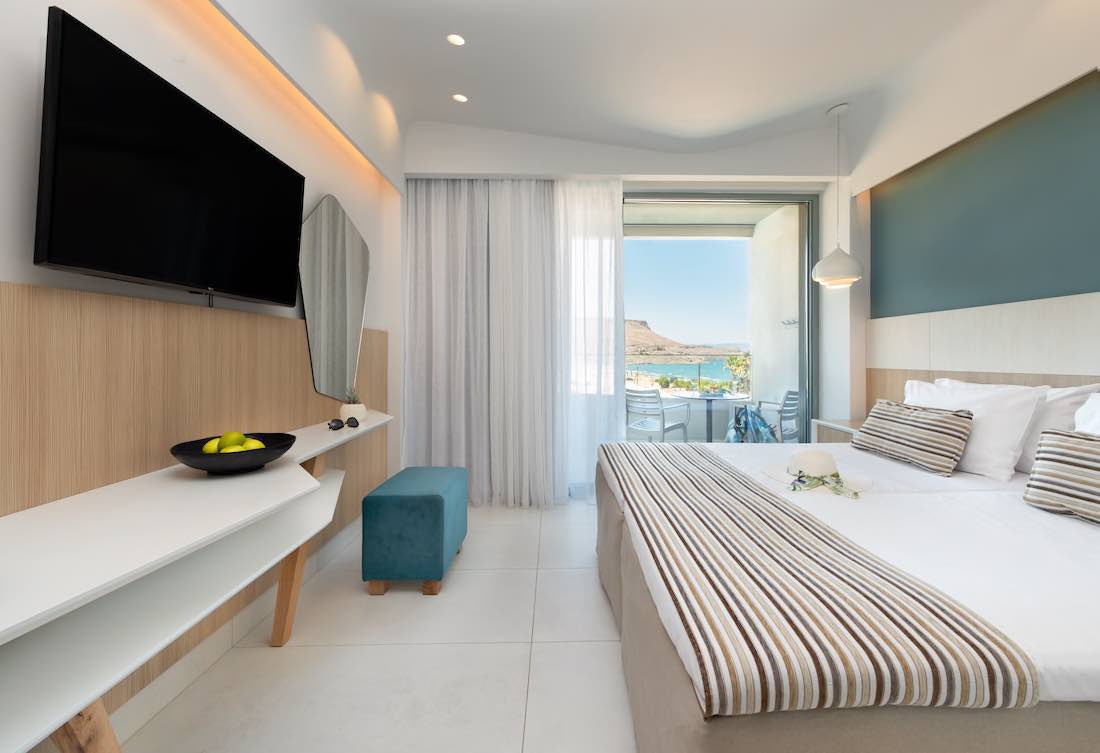 Doppelzimmer Annex mit Meerblick im Hotel Arina Beach Kreta - Copyright © Arina Beach