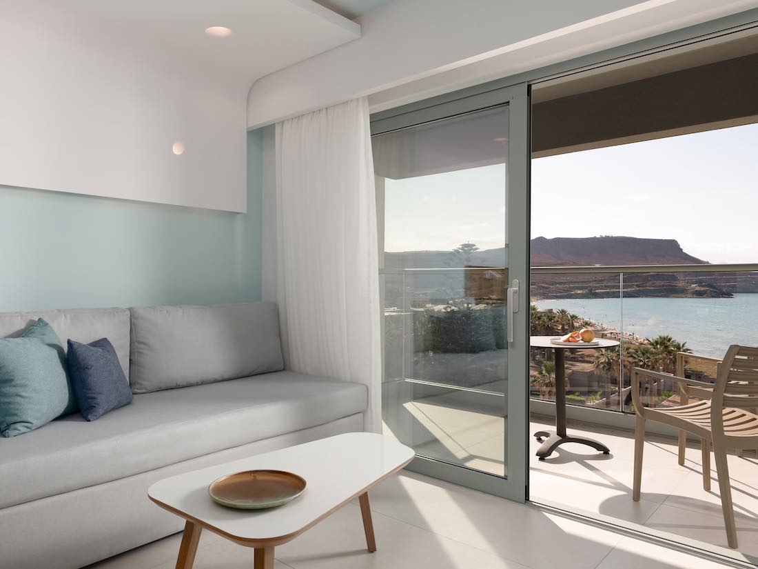 Doppelzimmer im Bungalow mit Meerblick im Hotel Arina Beach Kreta - Copyright © Arina Beach