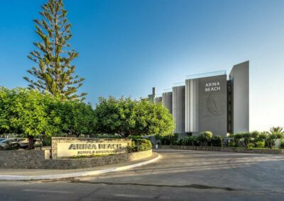 Haupthaus im Hotel Arina Beach Kreta - Copyright © Arina Beach