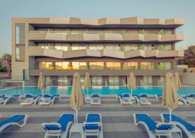 Haupthaus im Hotel Arina Beach Kreta - Copyright © Arina Beach