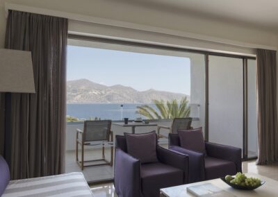 Minos Palace auf Kreta / Suite mit separaten Schlafzimmer - Copyright © Minos Palace