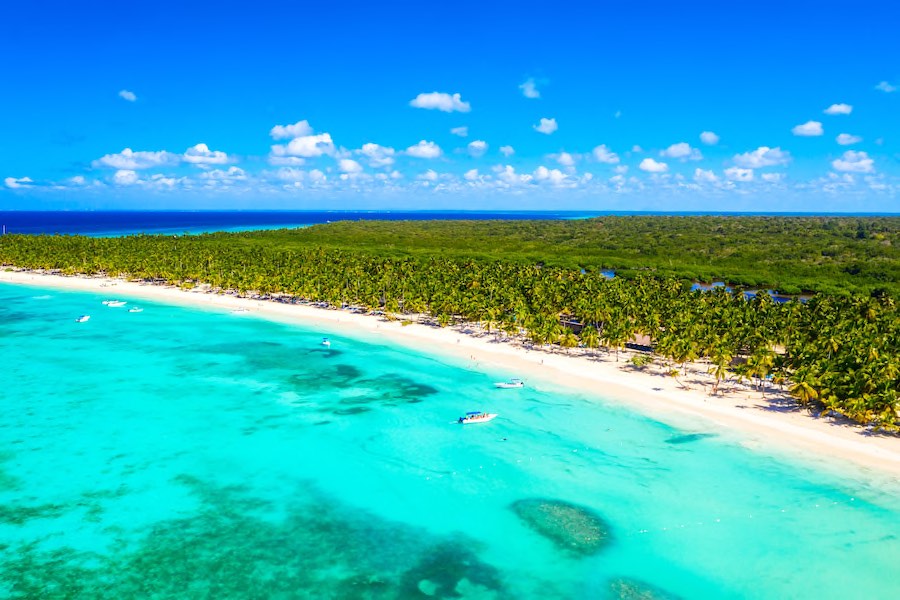 Isla Saona Dominikanische Republik ( Karibik ) Copyright © AdobeStock 436645304 Nikolay N. Antonov