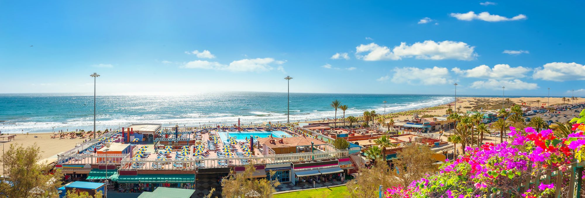 Playa del Ingles / Maspalomas auf Gran Canaria Copyright © AdobeStock 215283035 Valery Bareta