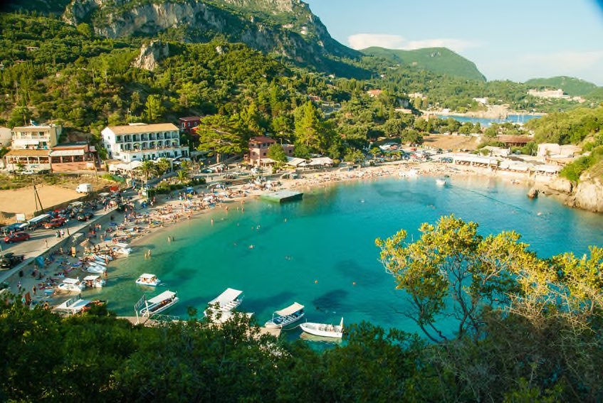 Korfu Paleokastritsa Bay Copyright © AdobeStock 70441291 S Lucian Bolca