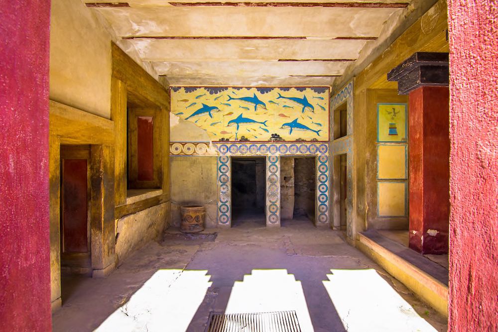 Kreta Knossos Palace Copyright © AdobeStock 190289203 gatsi