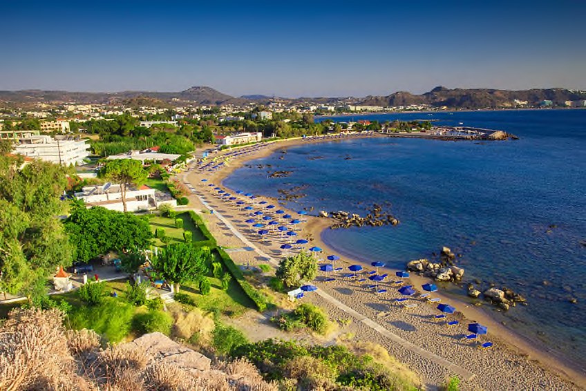 Rhodos Faliraki_Beach Copyright © AdobeStock 67721102 S gornostaj.