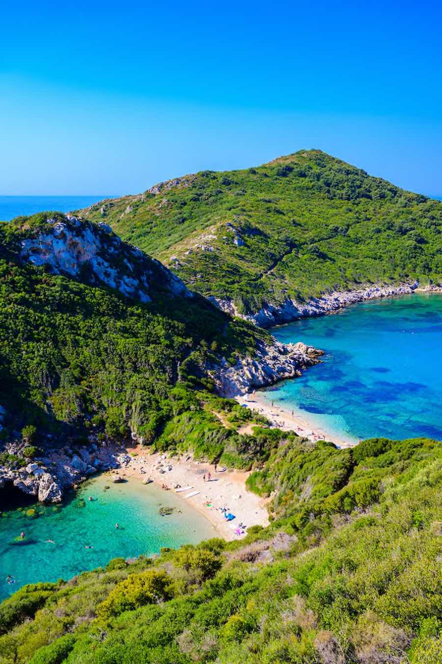 Korfu Porto Timoni Beach Copyright © AdobeStock 287506738 Simon Dannhauer