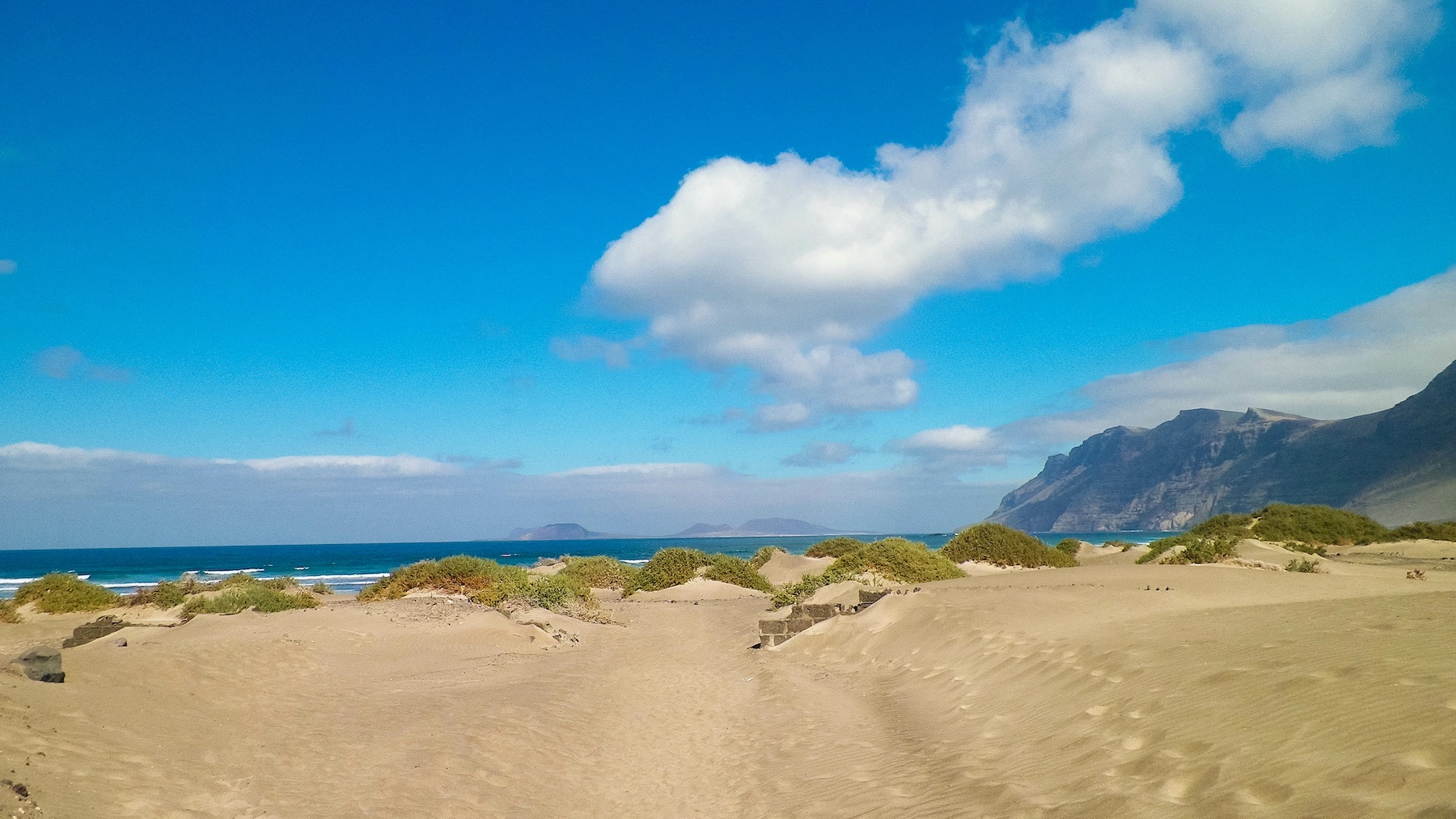 Caleta de Famara Lanzarote Copyright © AdobeStock 428182620 Jan