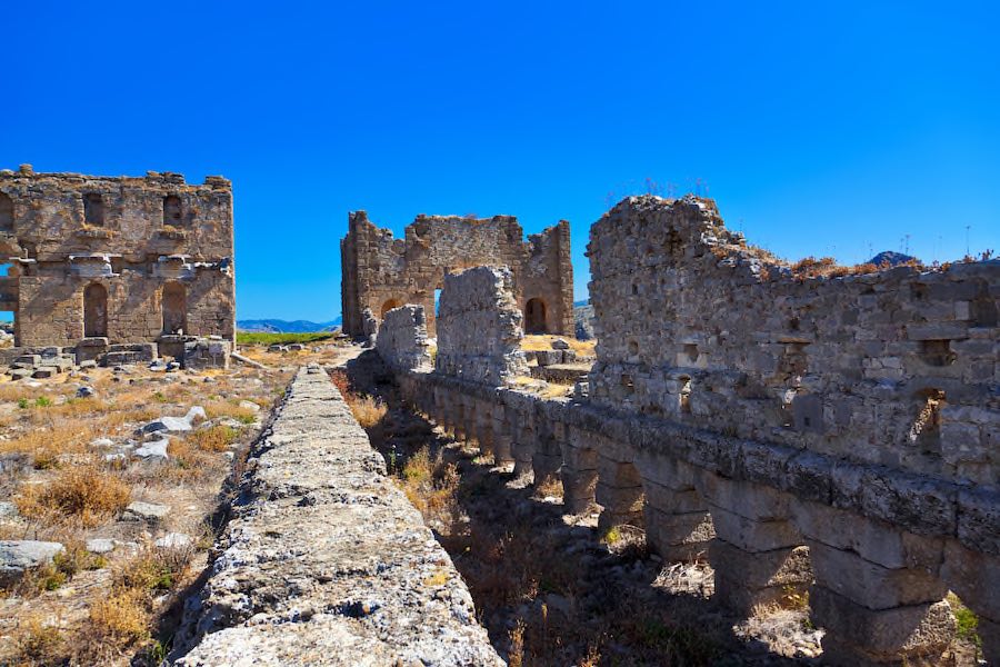 Aspendos an der Türkischen Riviera nähe Side Copyright © AdobeStock 84890994 Nikolai Sorokin