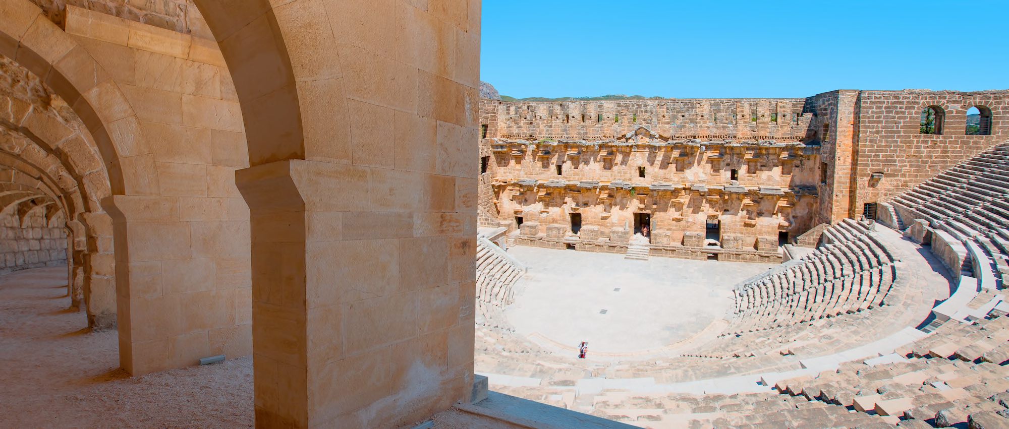 Aspendos an der Türkischen Riviera nähe Side Copyright © AdobeStock 430406626 muratart